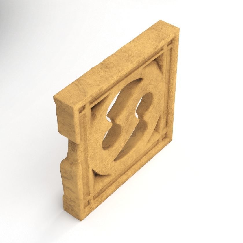 15th Century Gothic Architectural Castres France 3D model_2