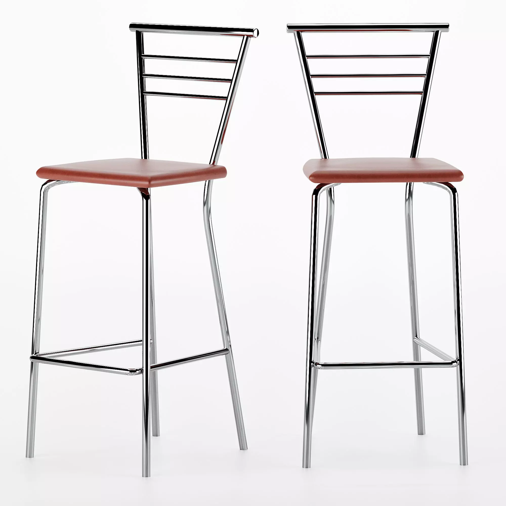 Bar Stool 3D model_0