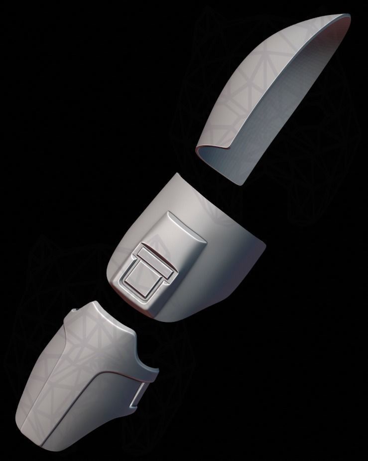 Scout Trooper Armor Set from Star Wars  3D print model_7