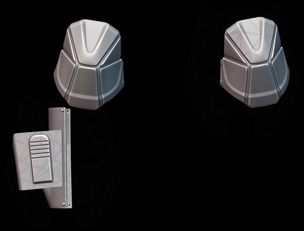 Scout Trooper Armor Set from Star Wars  3D print model_8