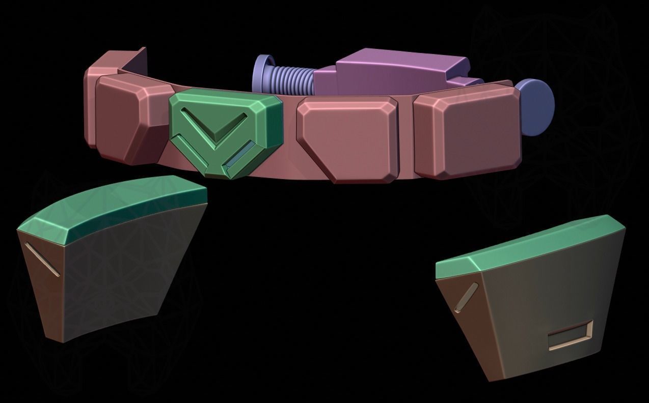 Scout Trooper Armor Set from Star Wars  3D print model_12