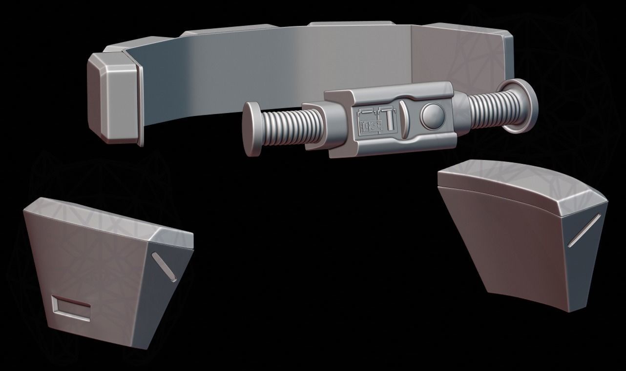 Scout Trooper Armor Set from Star Wars  3D print model_13