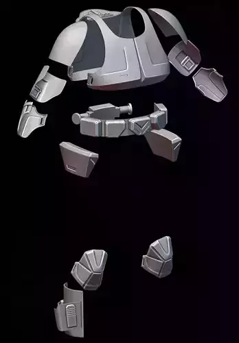 Scout Trooper Armor Set from Star Wars  3D print model