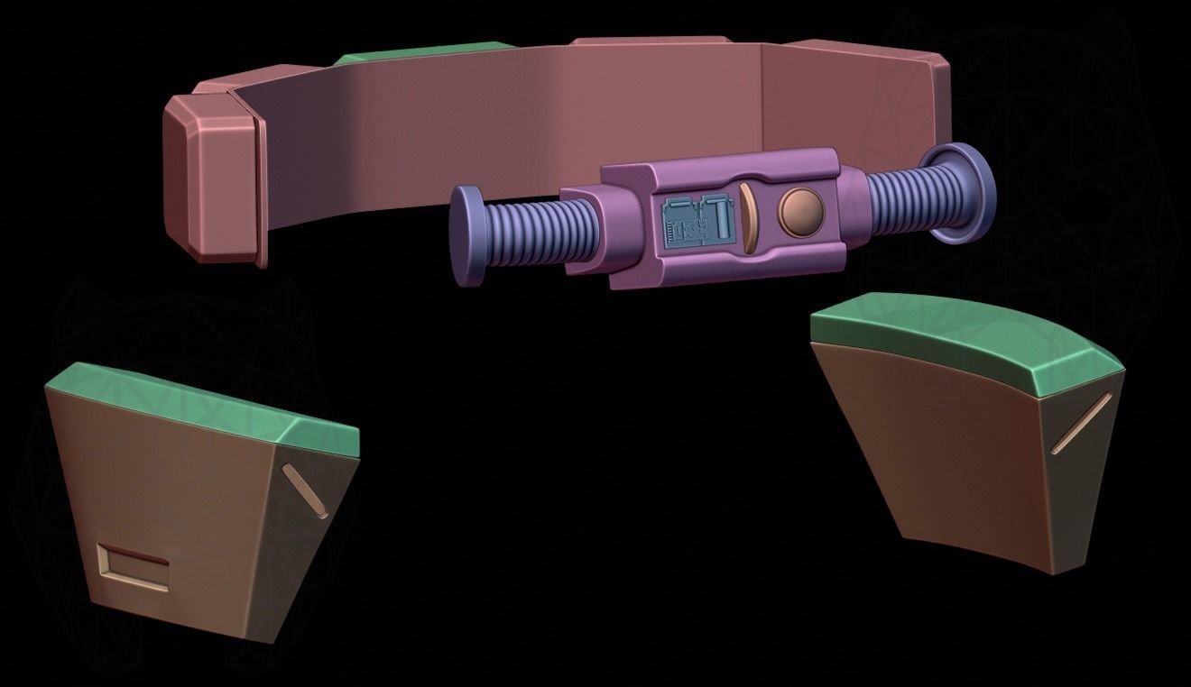 Scout Trooper Armor Set from Star Wars  3D print model_14