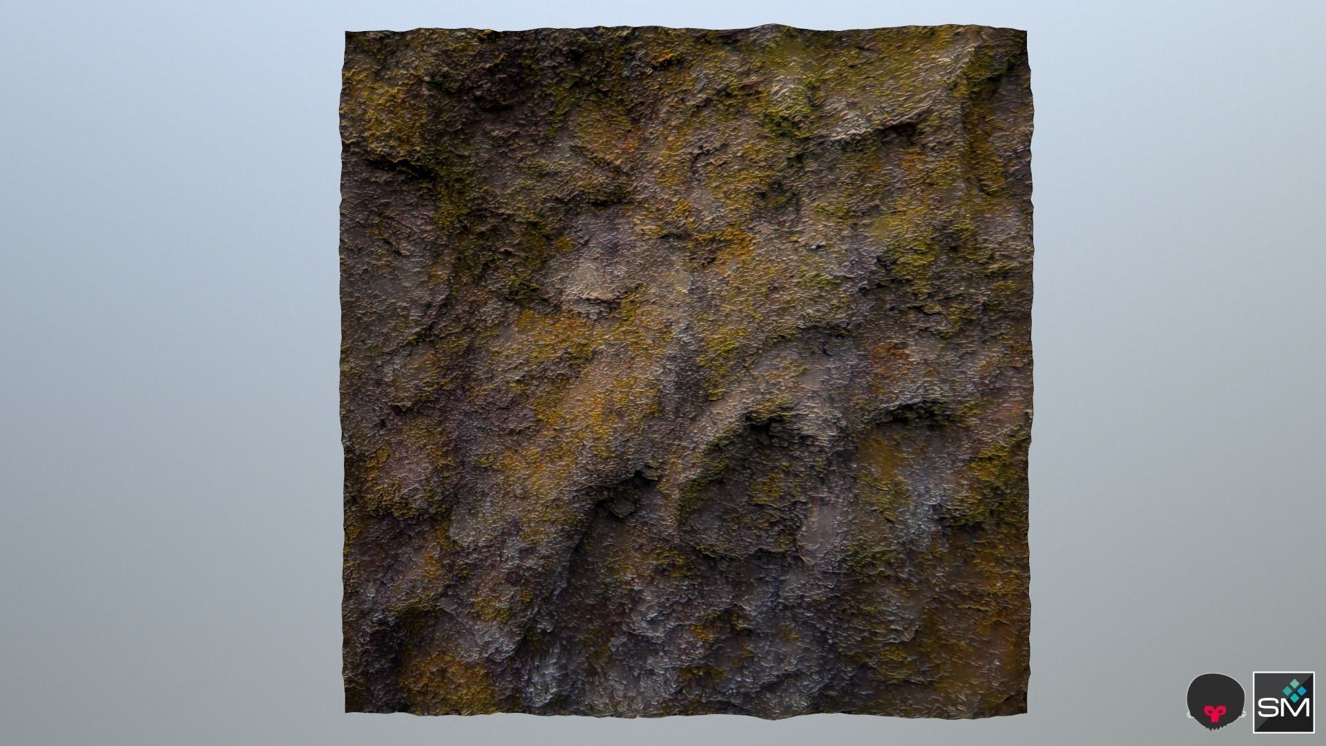 Mossy stone pbr Texture_5