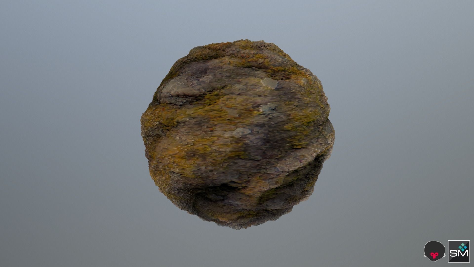 Mossy stone pbr Texture_3