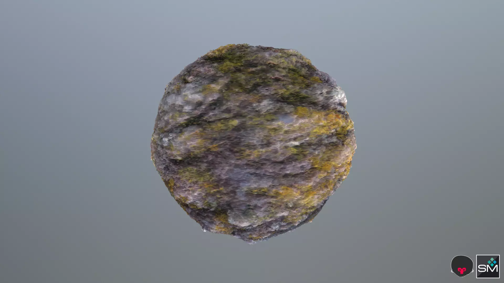 Mossy stone pbr Texture_0