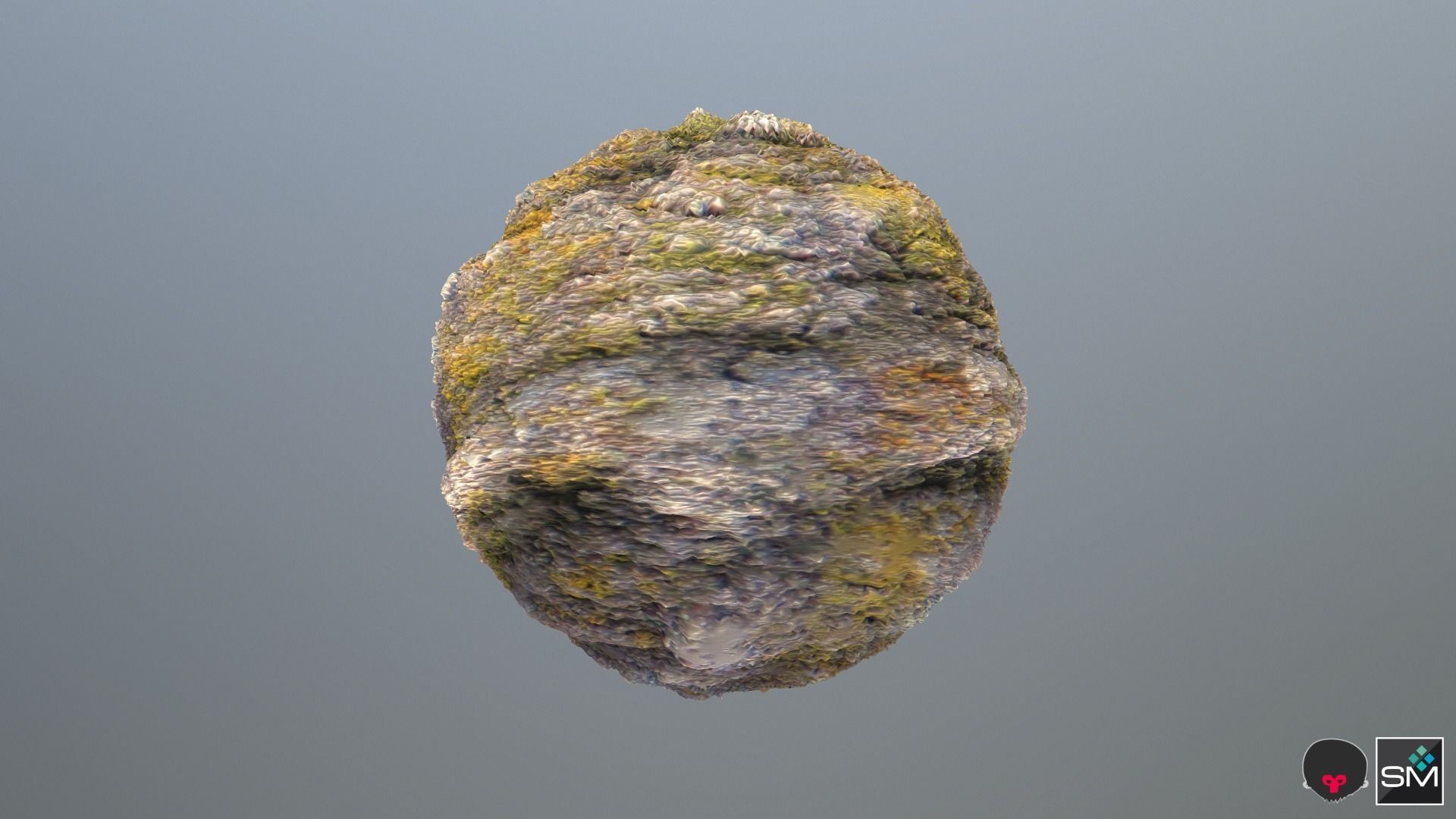 Mossy stone pbr Texture_2
