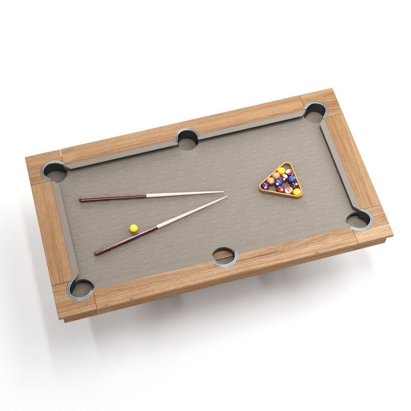 PETALUMA POOL TABLE 3D model_4