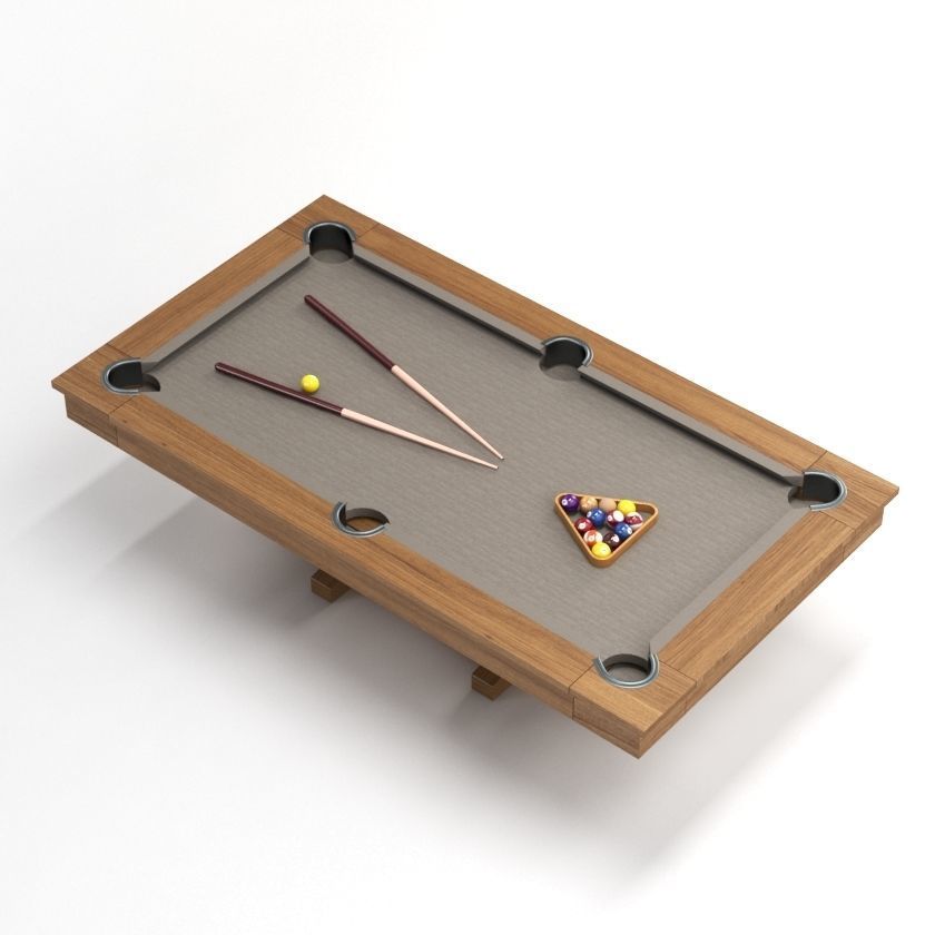 PETALUMA POOL TABLE 3D model_2