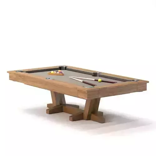 PETALUMA POOL TABLE 3D model