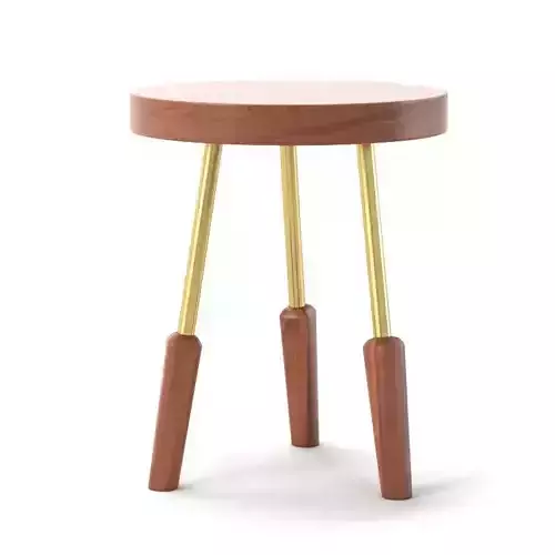 Oak Milking Stool