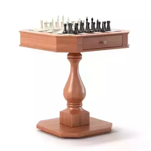 KASE CHESS TABLE 3D model
