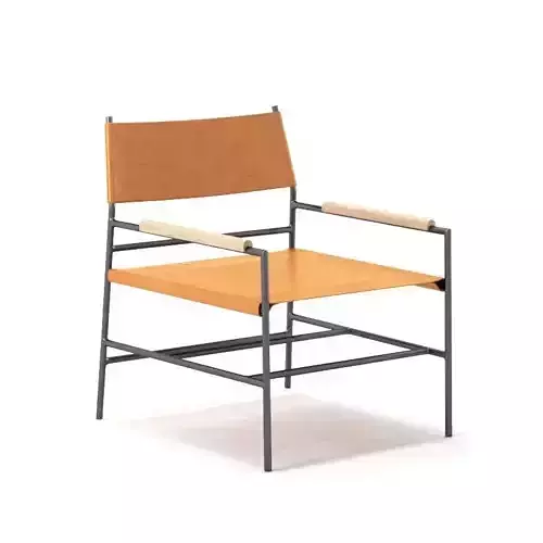 Jack Leather Chair 3D model