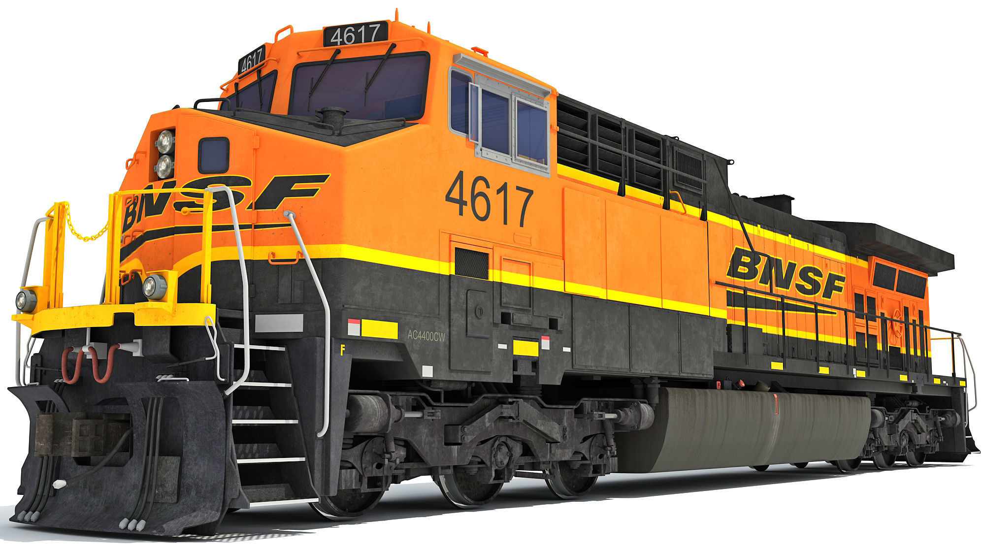 Locomotive GE AC4400CW BNSF 3D model_5