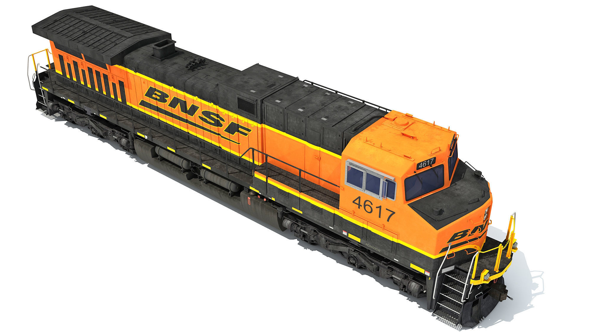Locomotive GE AC4400CW BNSF 3D model_7