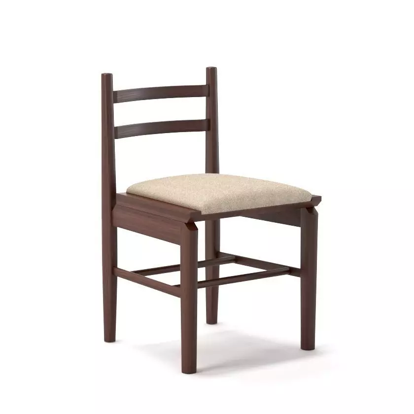 Fern Ladderback Chair 3D model_0