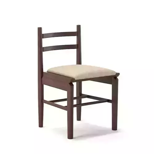 Fern Ladderback Chair 3D model