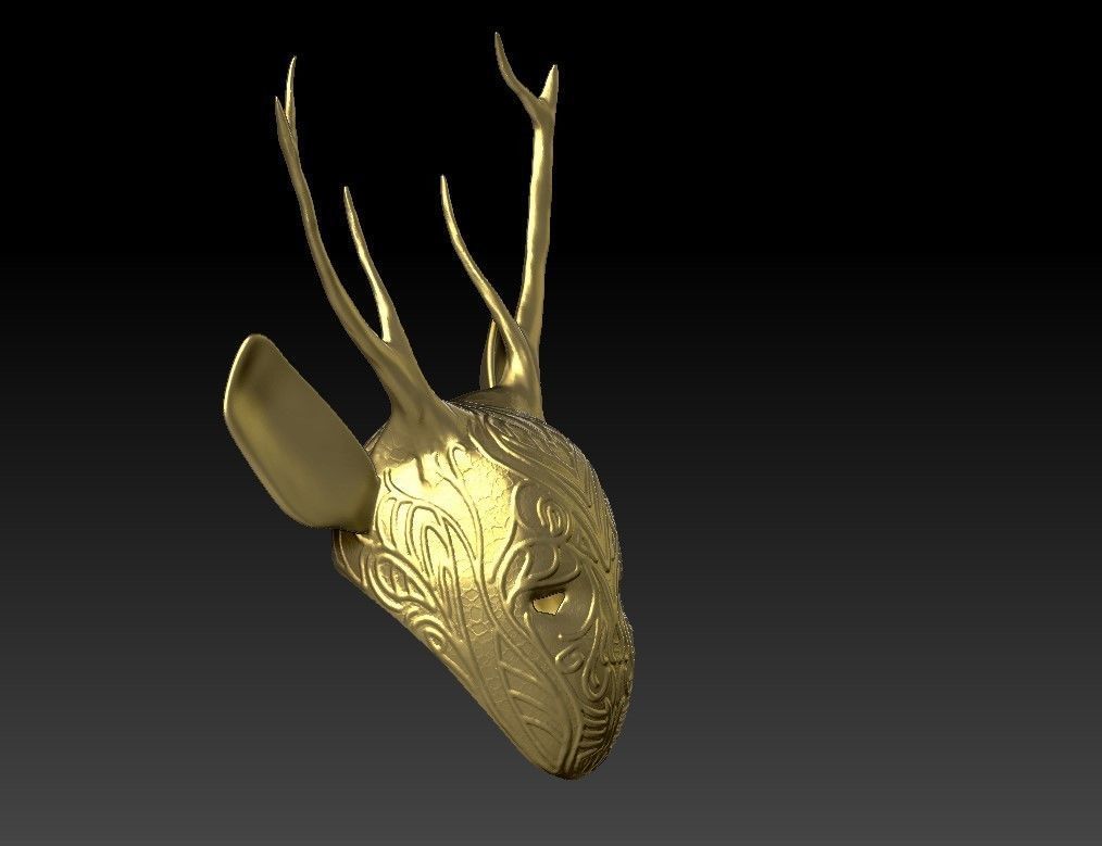 Witch mask 3d model 3D print model_24