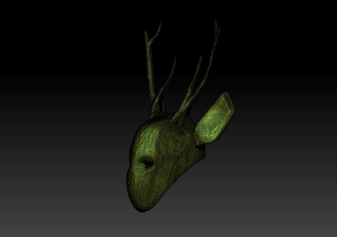 Witch mask 3d model 3D print model_49