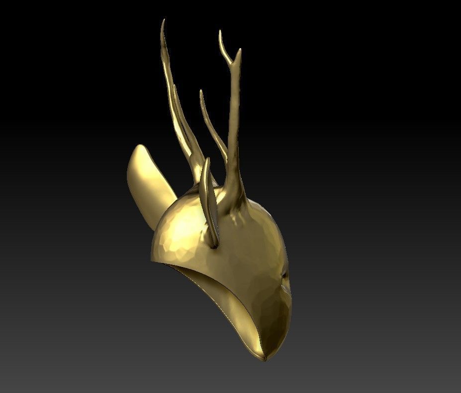 Witch mask 3d model 3D print model_26