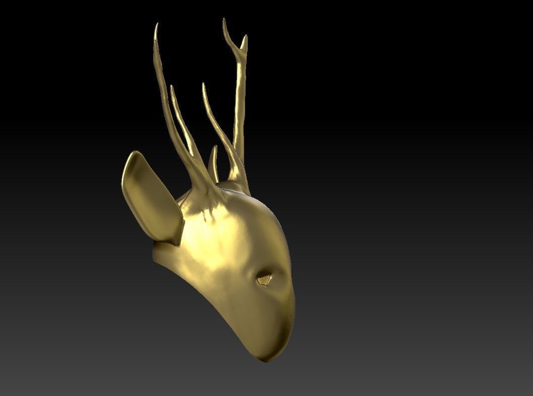 Witch mask 3d model 3D print model_46