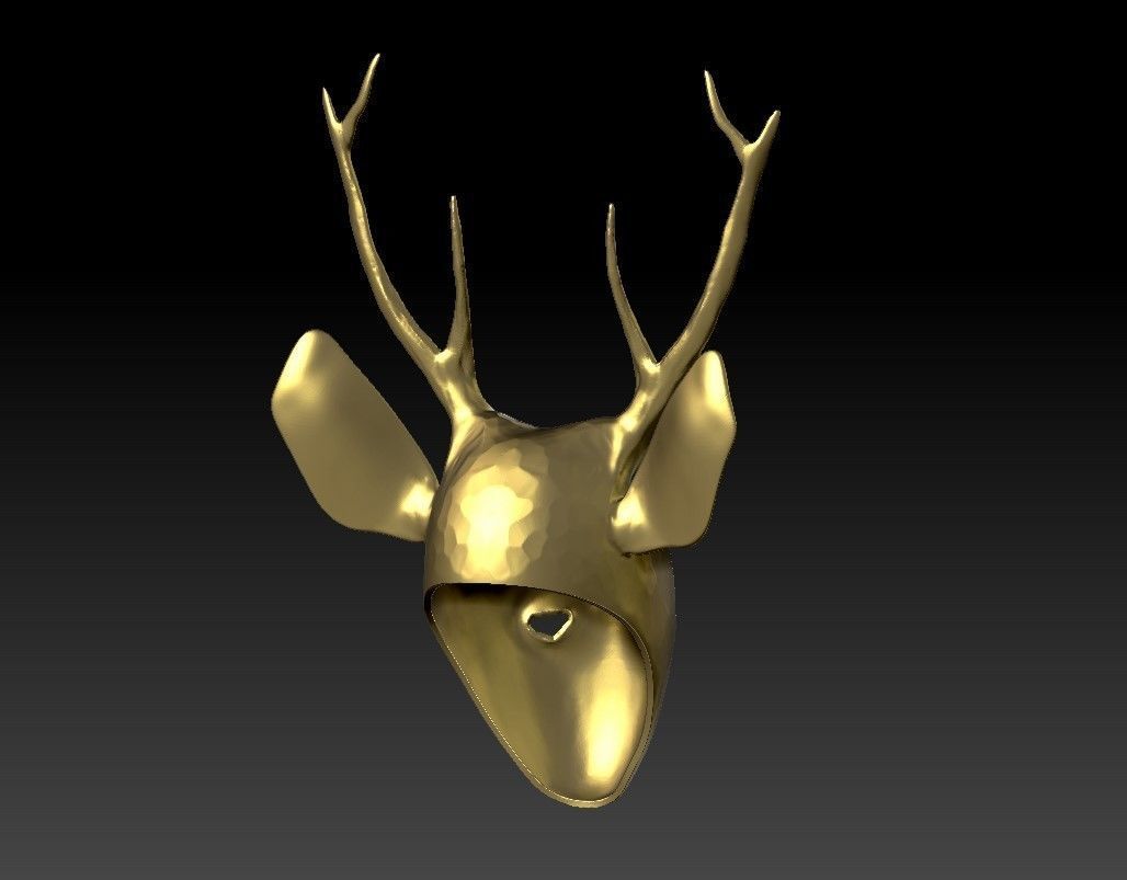 Witch mask 3d model 3D print model_33