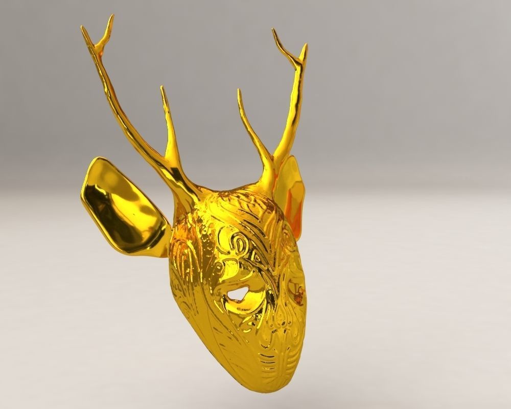 Witch mask 3d model 3D print model_13