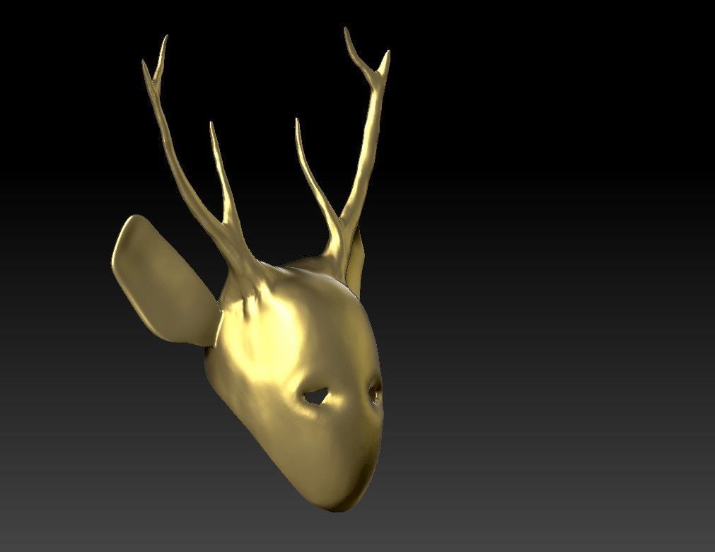 Witch mask 3d model 3D print model_15