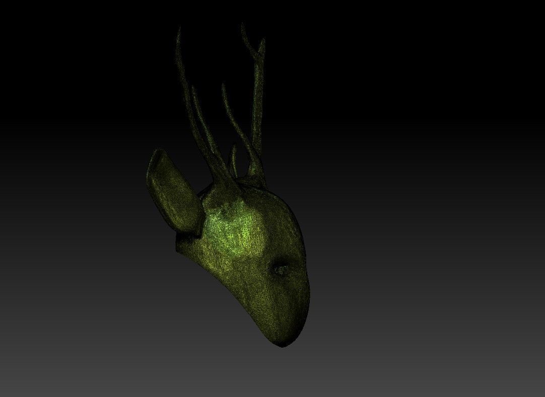 Witch mask 3d model 3D print model_47