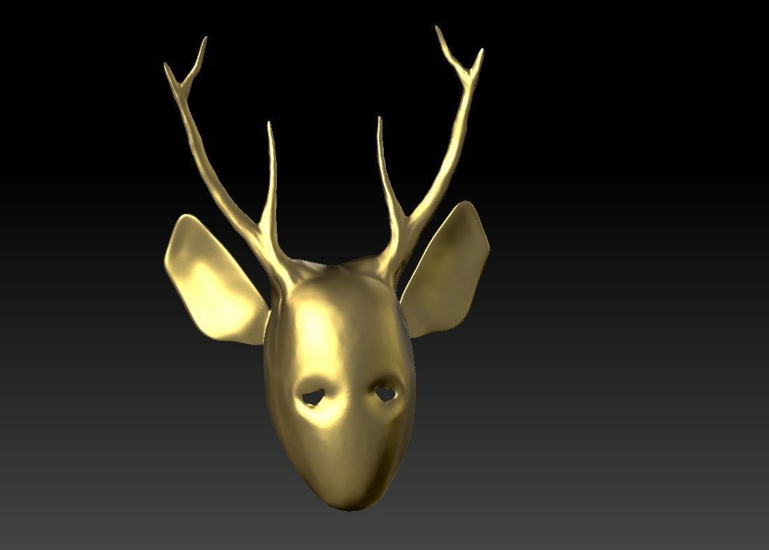 Witch mask 3d model 3D print model_45