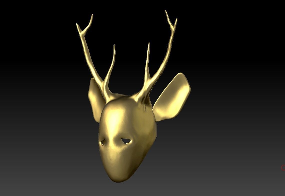 Witch mask 3d model 3D print model_44