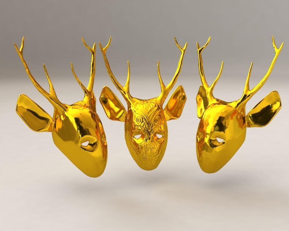 Witch mask 3d model 3D print model_0