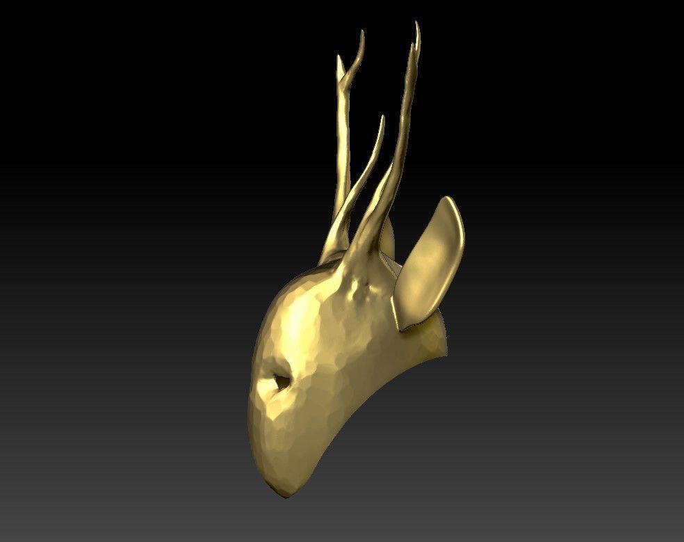 Witch mask 3d model 3D print model_32