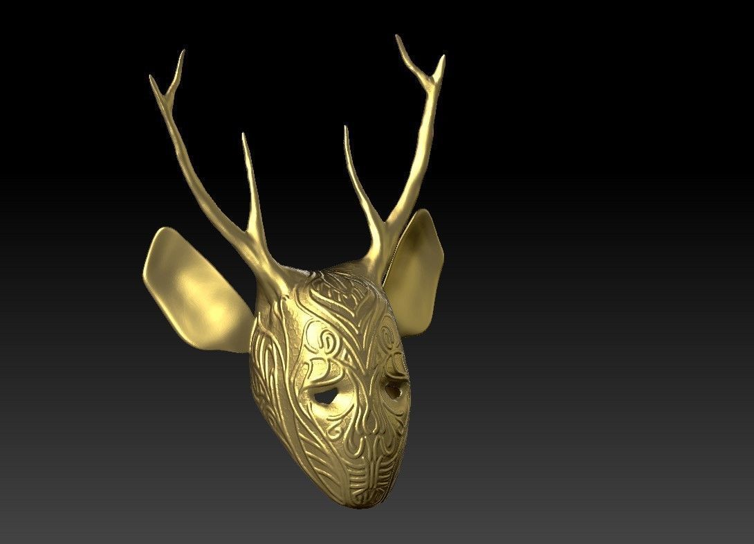Witch mask 3d model 3D print model_23
