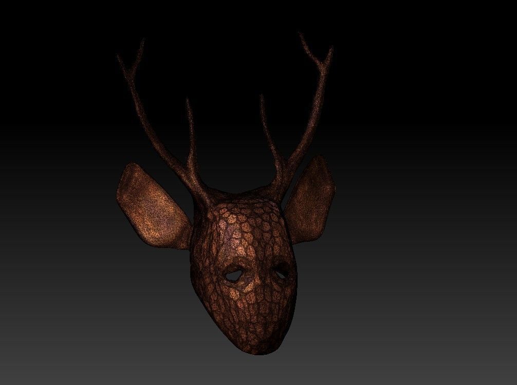 Witch mask 3d model 3D print model_51