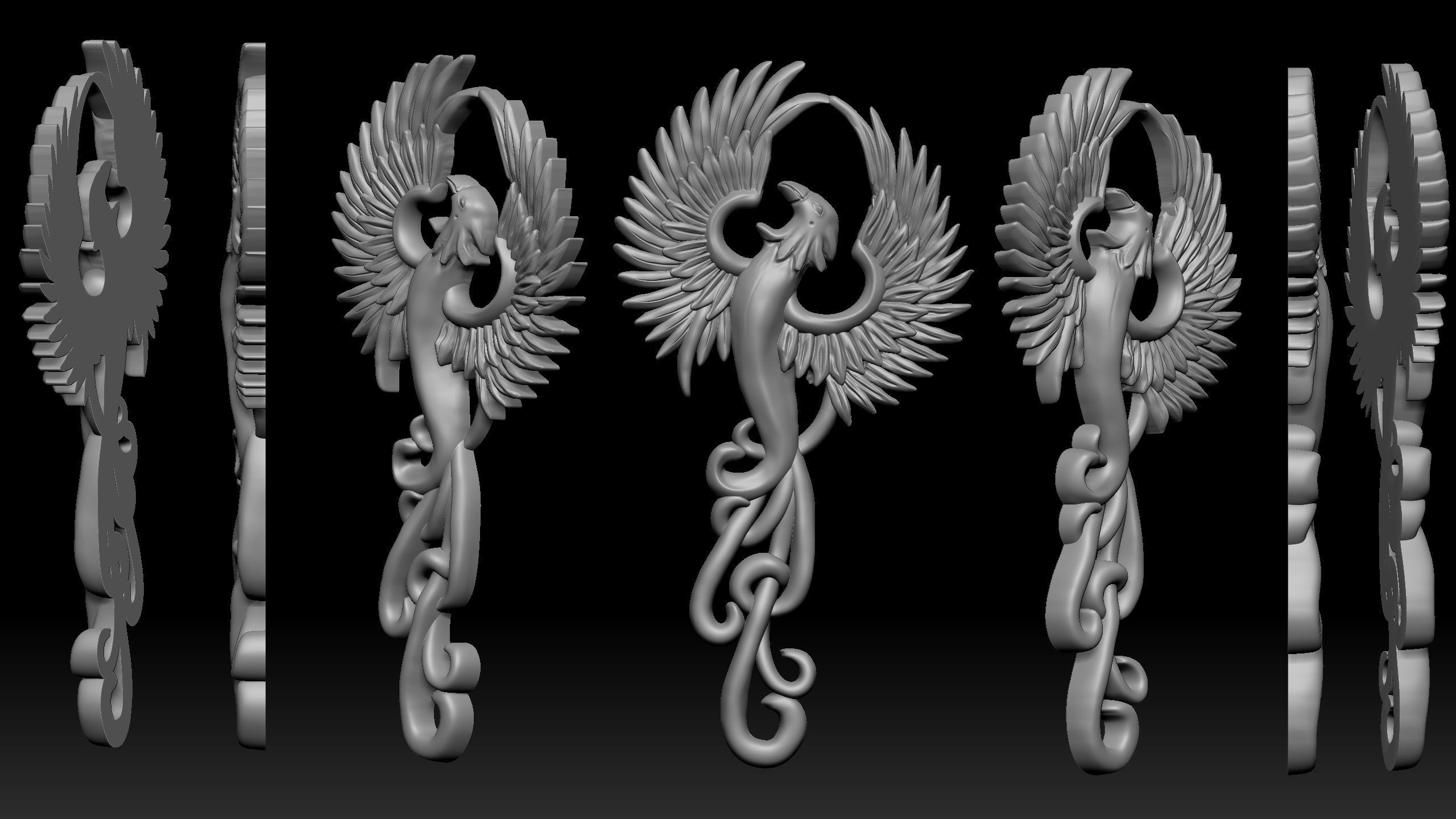 Eagle of Victory 3D print model_1