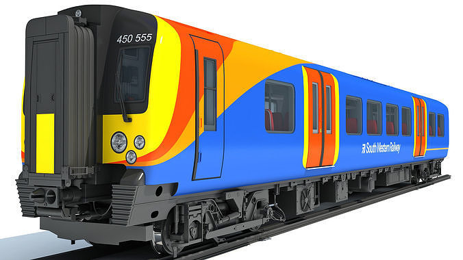 British Rail Class 450 3D model