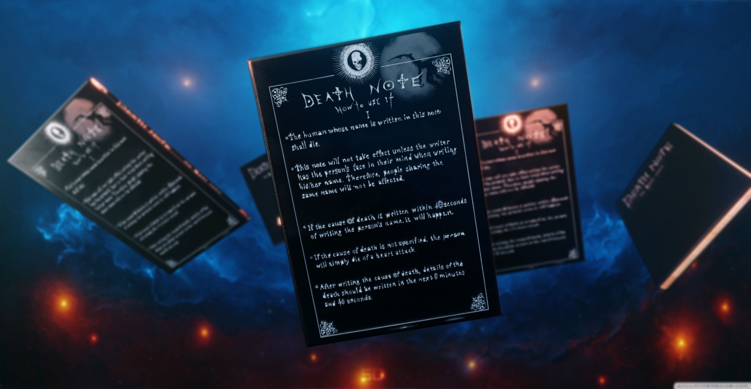 Death note notebook 3D model_5