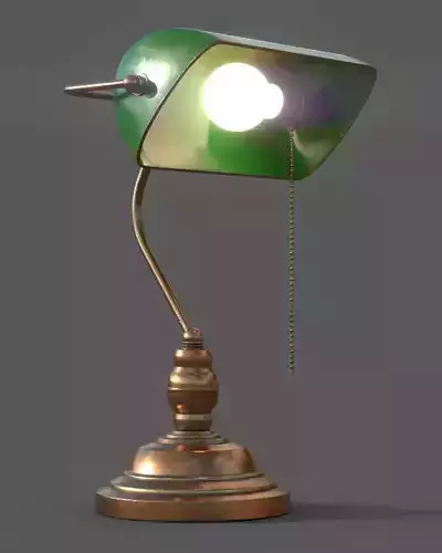 Banker Lamp