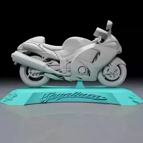 SUZUKI GSX1300R HAYABUSA 2015 3D PRINTABLE MODEL 3D print model