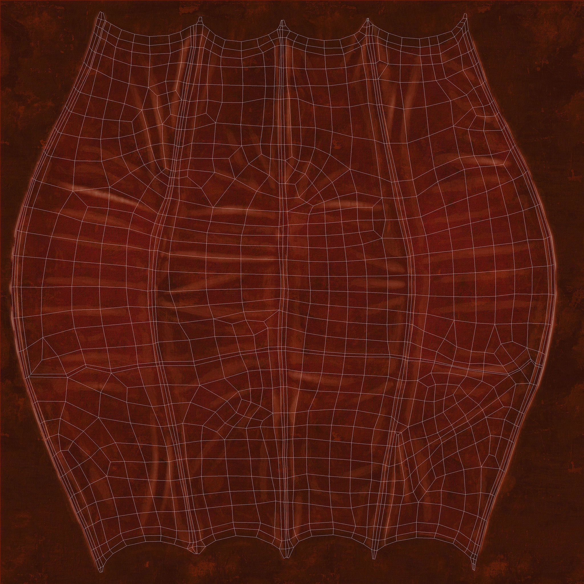 Wooden Covered Cart 3D Model 3D model_13