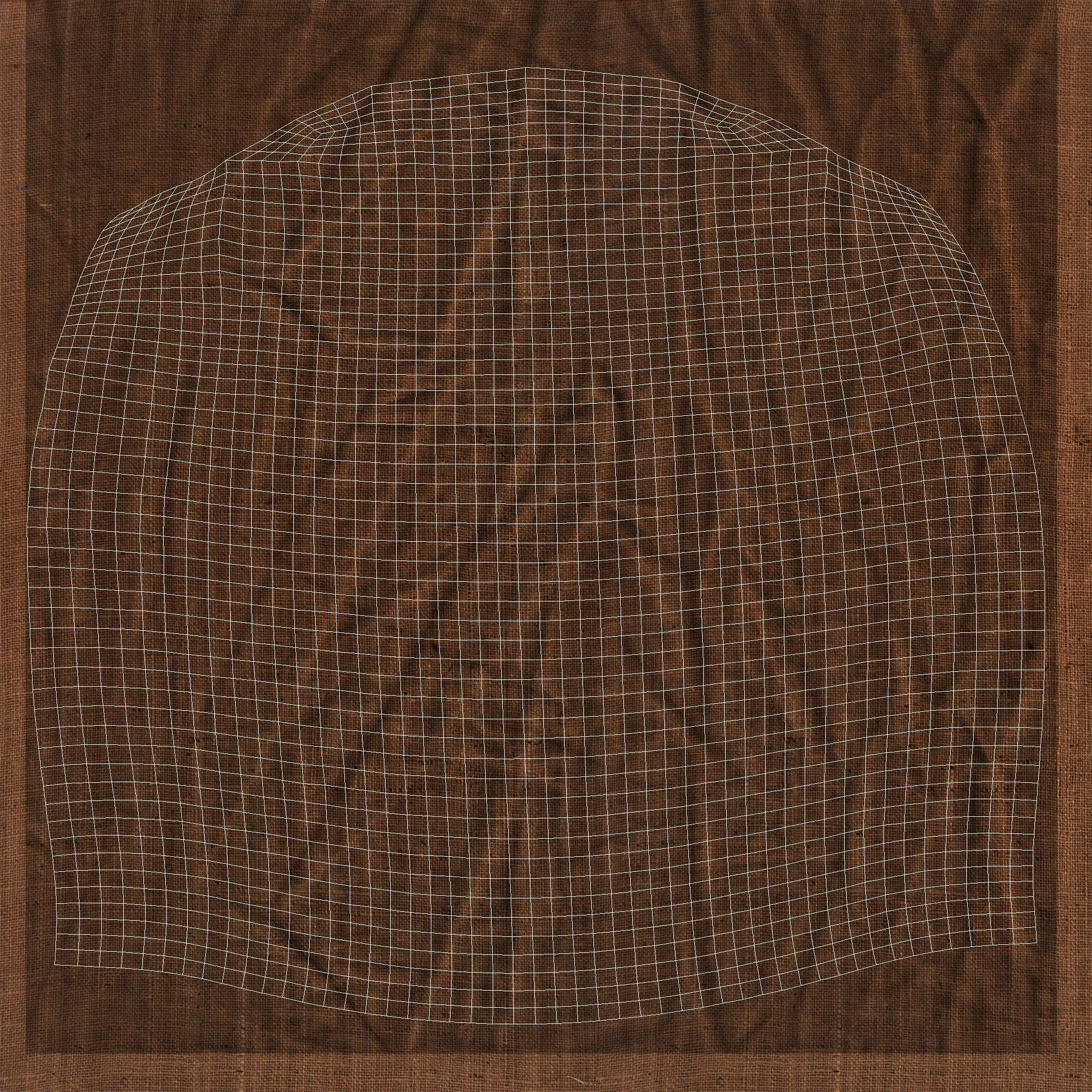 Wooden Covered Cart 3D Model 3D model_14