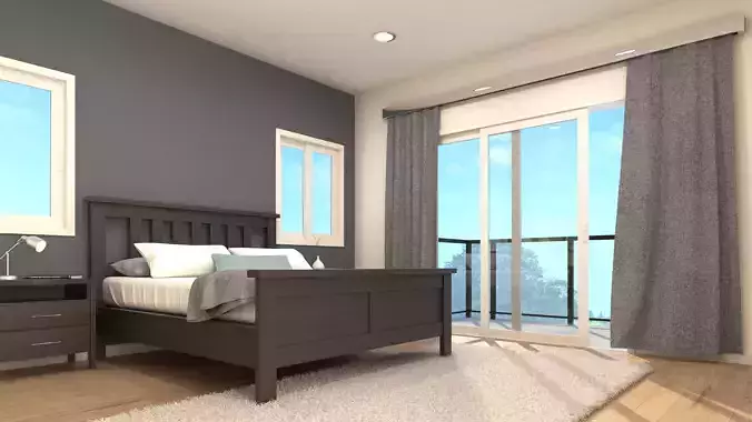 Modern Bedroom 