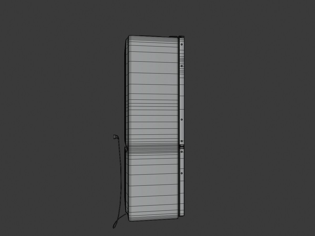 Refrigerator medium size 3D model_7