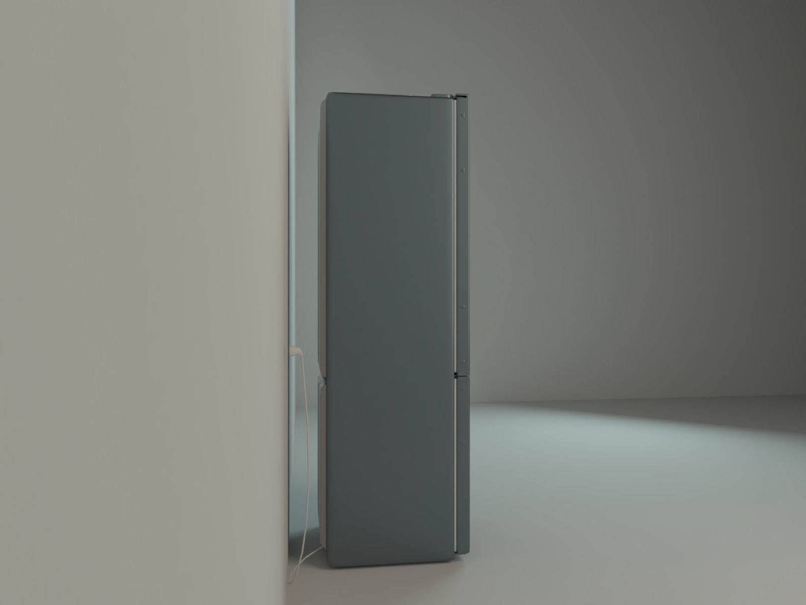 Refrigerator medium size 3D model_5