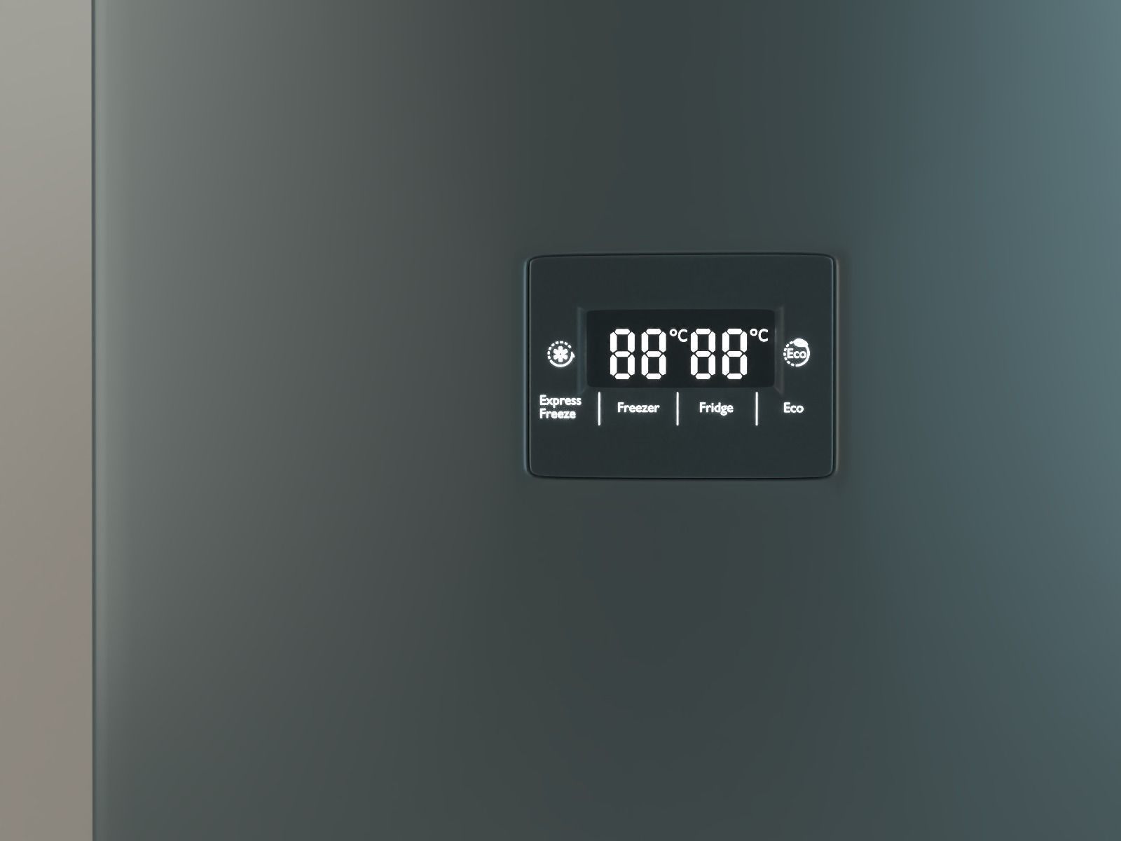 Refrigerator medium size 3D model_14