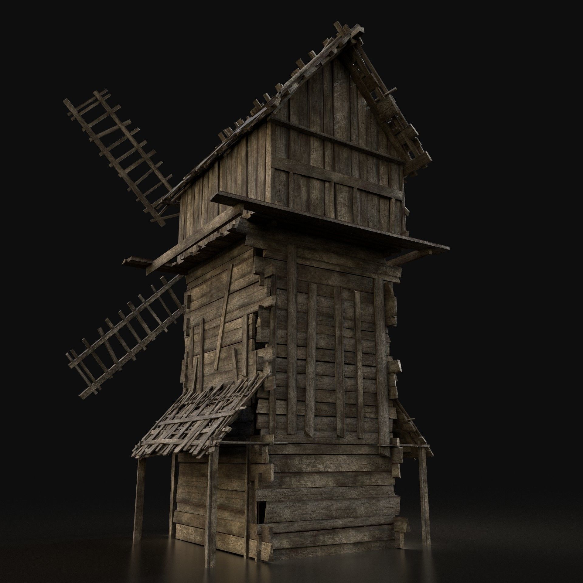 Next Gen AAA Village Builder Houses with interior 3D Model Collection_33