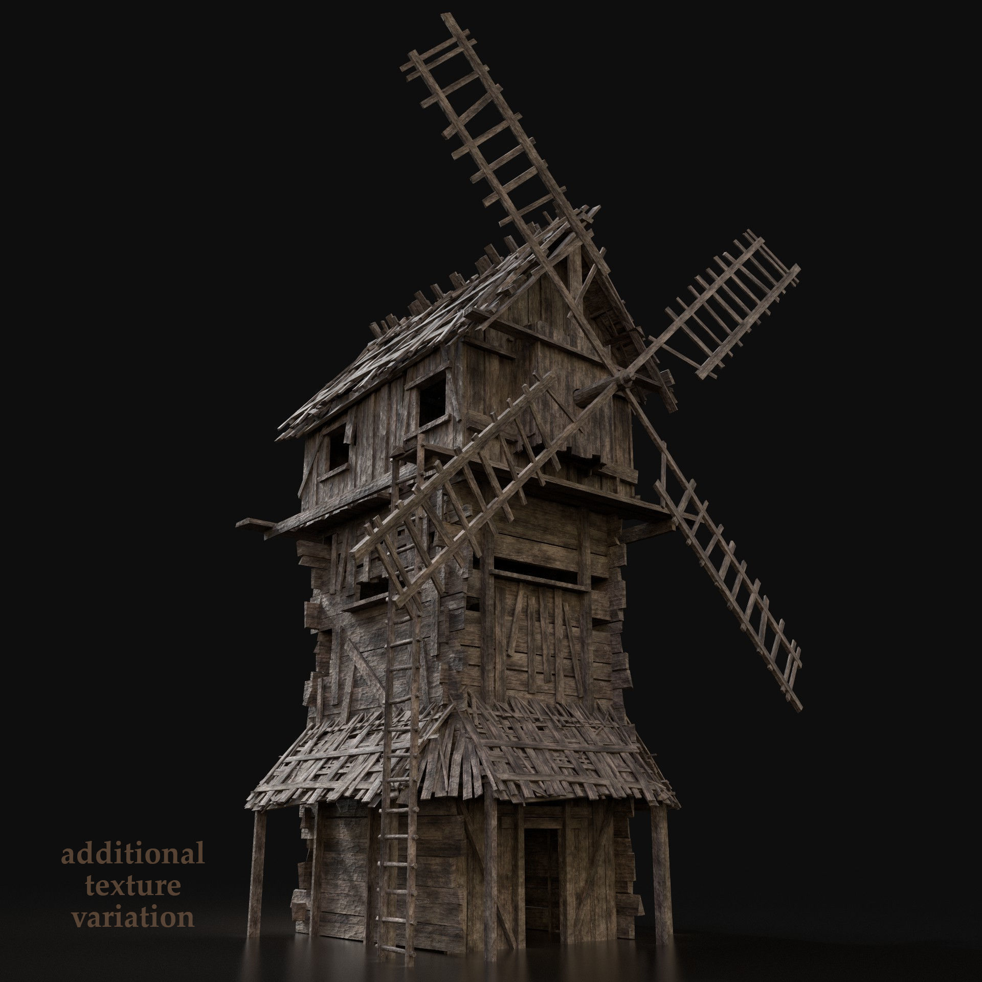 Next Gen AAA Village Builder Houses with interior 3D Model Collection_29