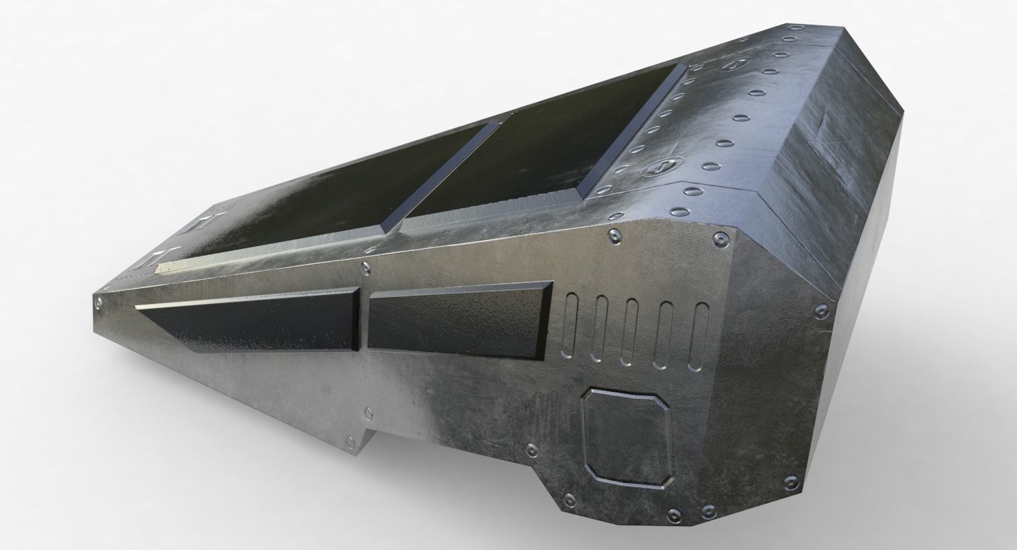 Sentinel  Game  Low-poly 3D model_4